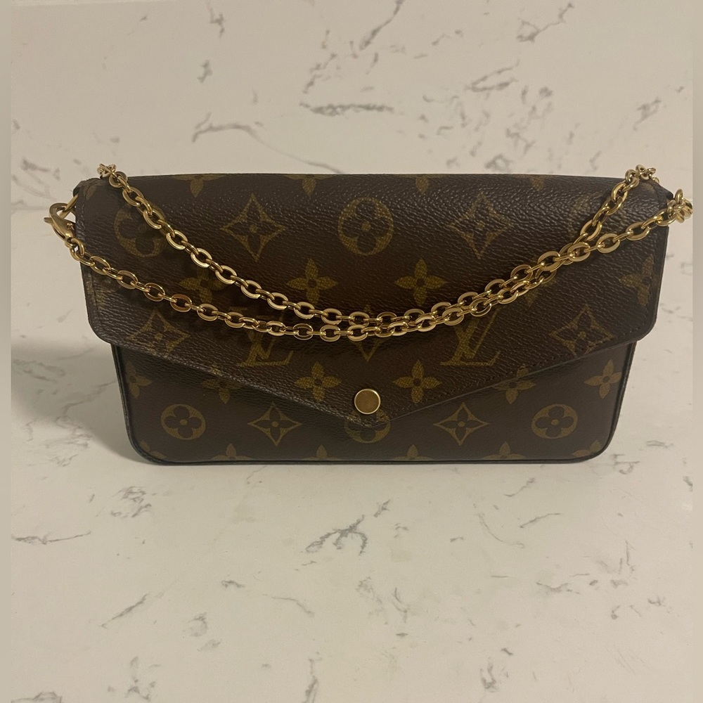 Authentic Louis Vuitton Felicie Monogram